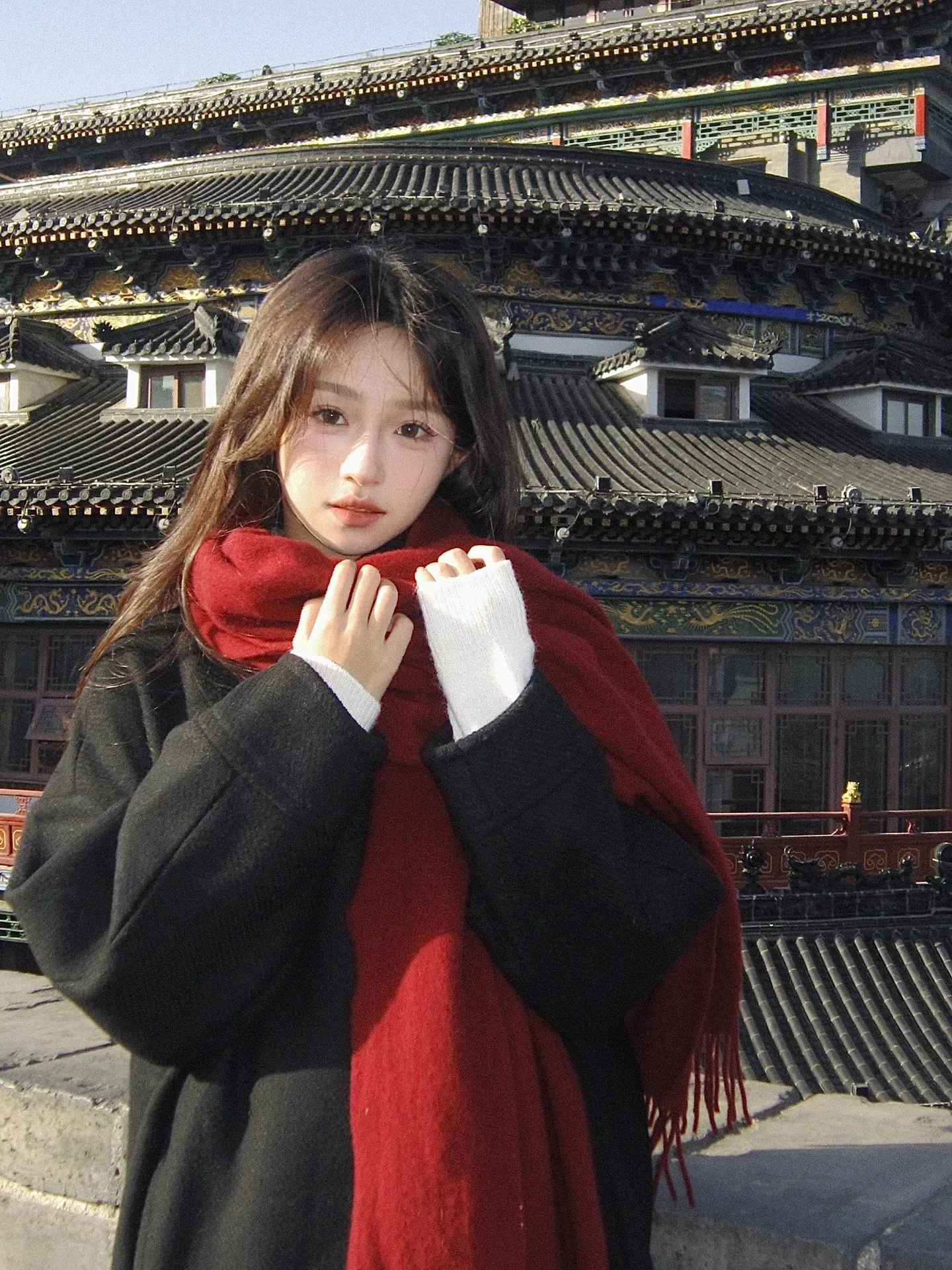 Écharpe de Luxe en Cachemire Tricoté – Collection Hiver Multi-Coloris