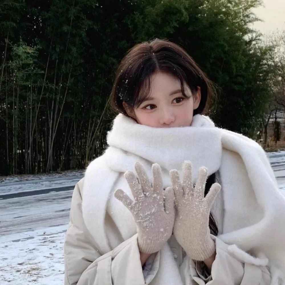 Écharpe "Cocooning" Style Coréen