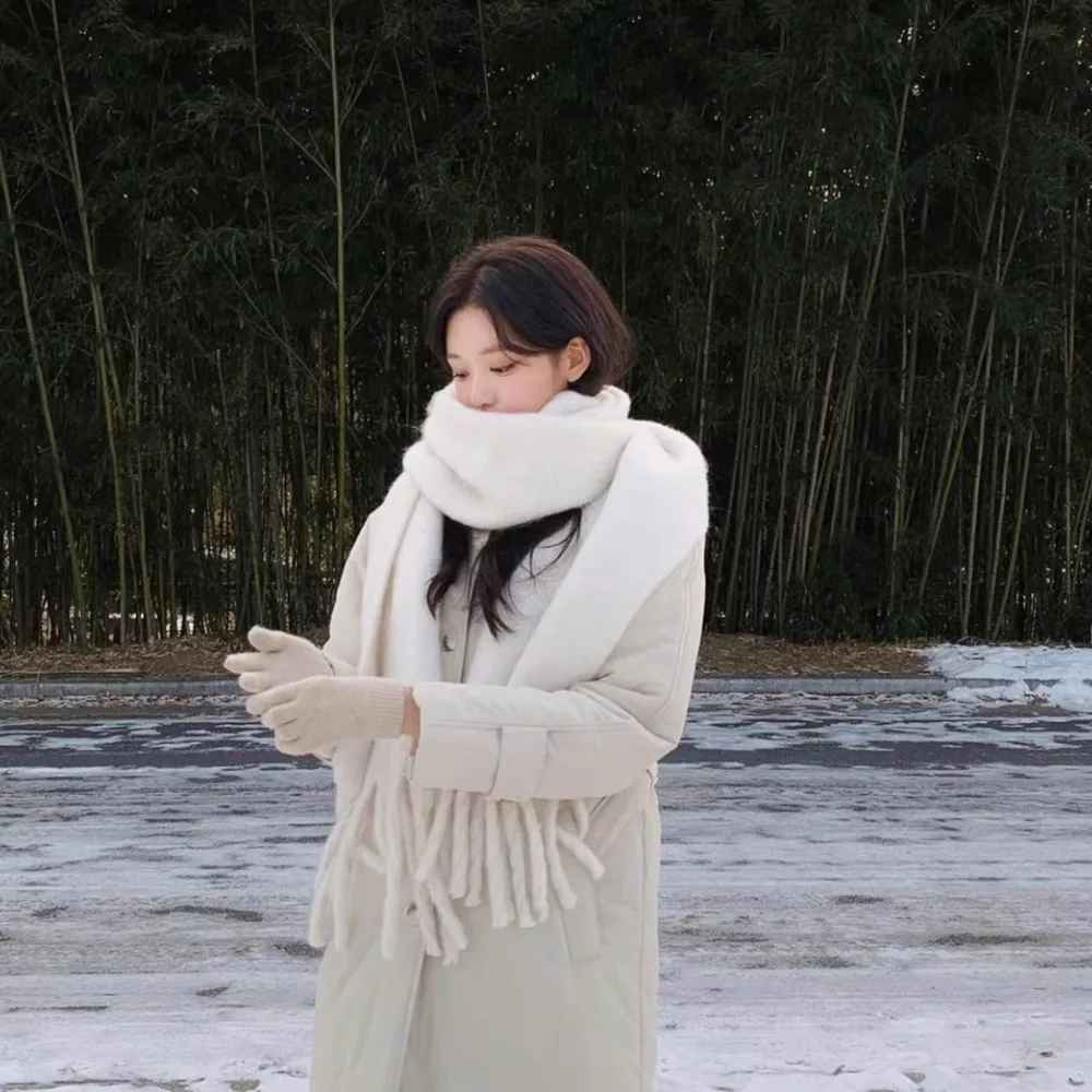 Écharpe "Cocooning" Style Coréen