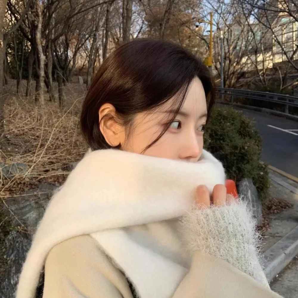 Écharpe "Cocooning" Style Coréen