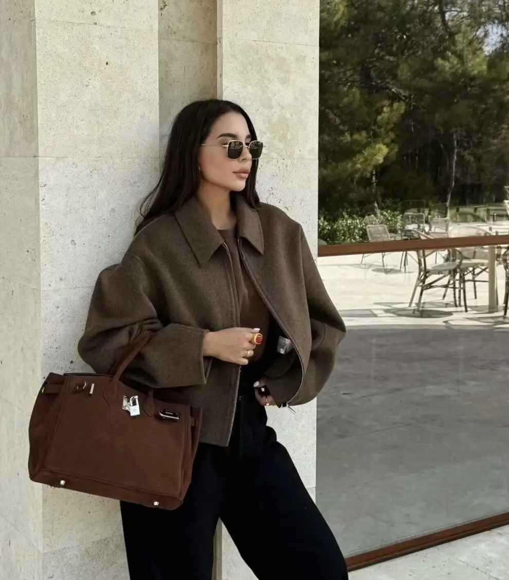 Blouson en Laine "Urban Street"