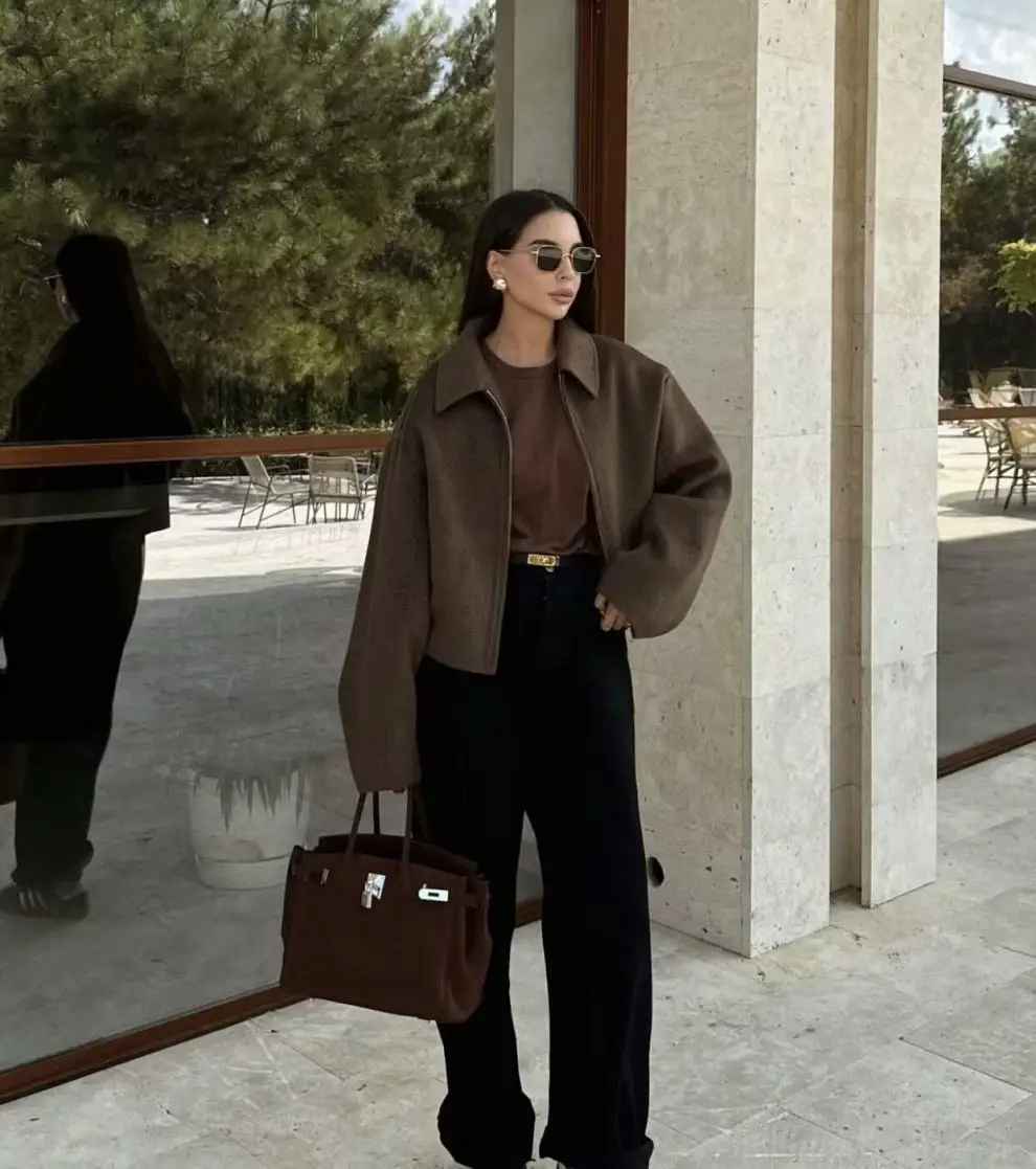 Blouson en Laine "Urban Street"