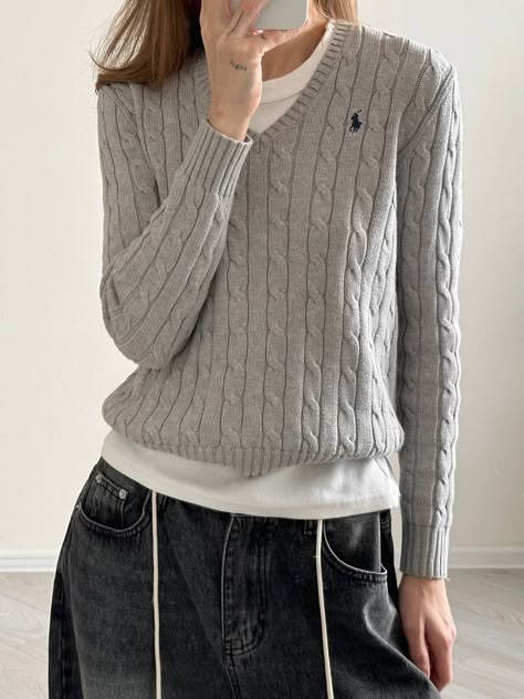 Polo en Tricot Torsadé "Korean Style"