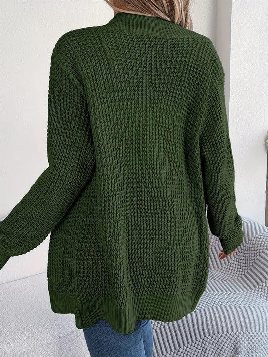 Veste Douce en Peluche - Élégance et Confort